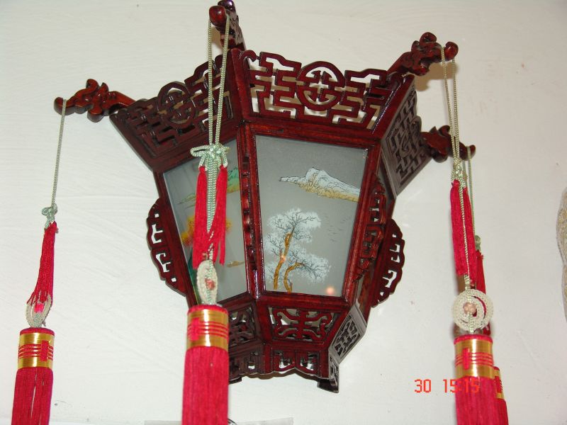 050 China Wandlampe